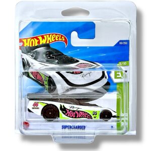 Hot Wheels Supercharged (White, Black, Green & Pink) HYX64