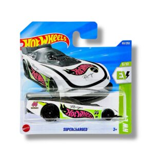 Hot Wheels Supercharged (White, Black, Green & Pink) HYX64