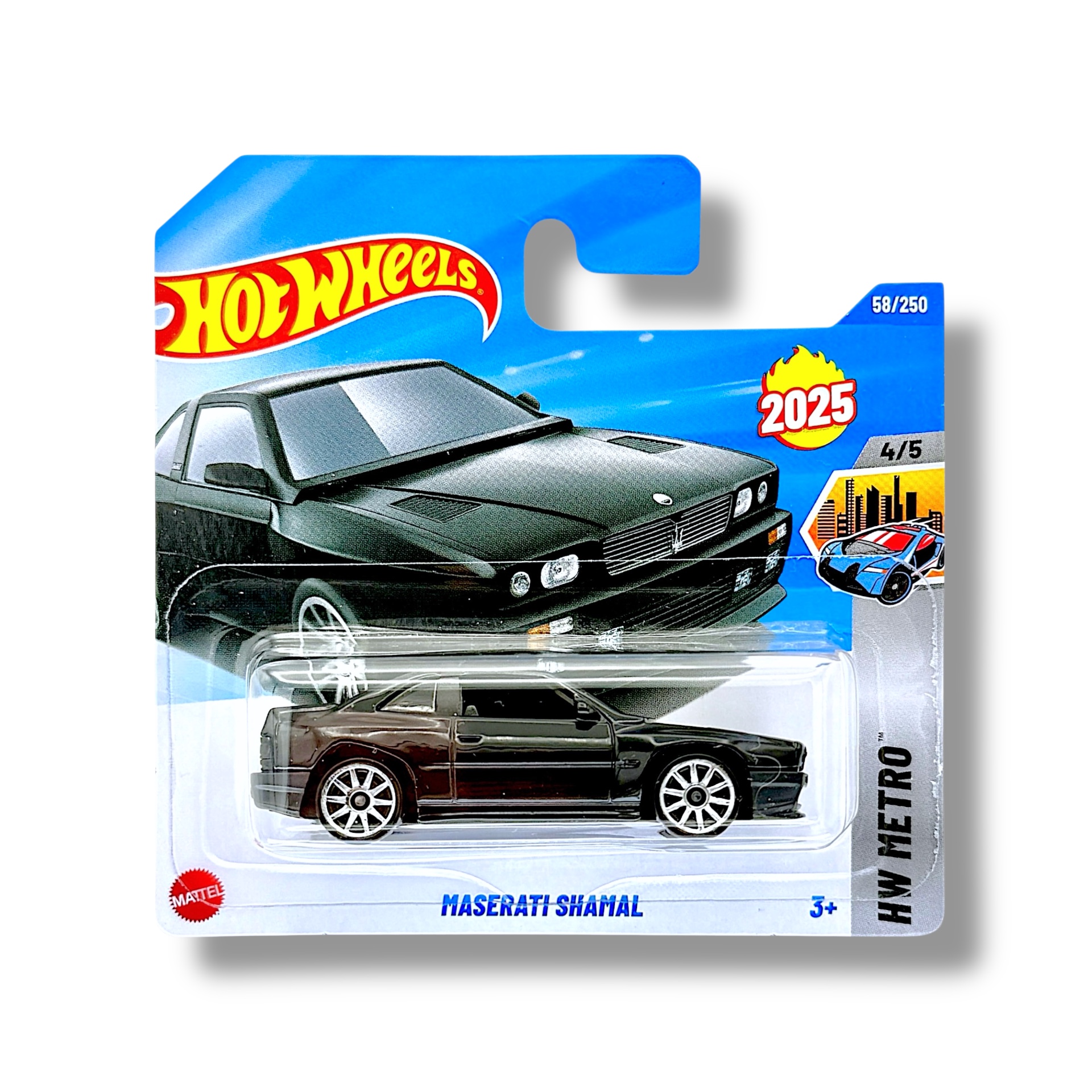 Hot Wheels Maserati Shamal (Black) HYX76