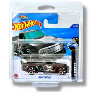 Hot Wheels Draftnator (Transparent Black, Silver & Green – Hot Wheels Let’s Race) HYX67