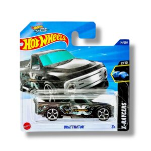 Hot Wheels Draftnator (Transparent Black, Silver & Green – Hot Wheels Let’s Race) HYX67