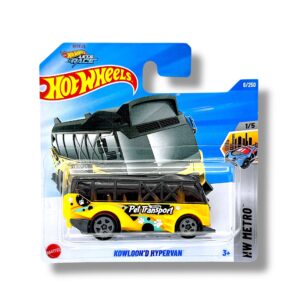Hot Wheels Kowloon’d Hypervan (Yellow & Black – Hot Wheels Let’s Race) HYX75