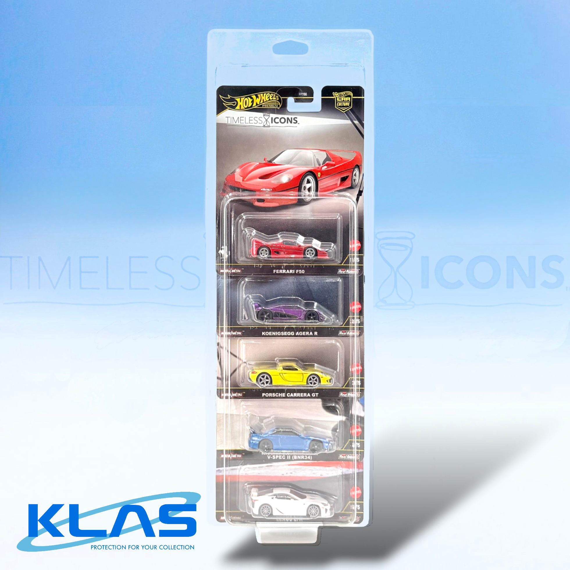 Hot Wheels Premium Timeless Icons Complete Set