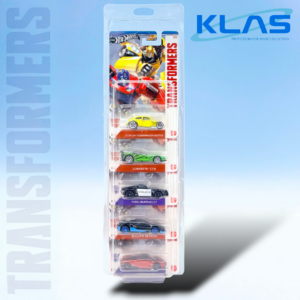 Hot Wheels Transformers Silver Series 5-Car Set + KLAS Car Keeper Protector/s