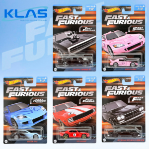 Hot Wheels Fast & Furious Series 3 Complete 10 Car Set + KLAS Car Keeper Protectors