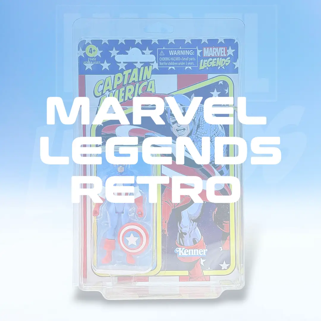 Marvel Legends Retro figure protectors by KLAS Figure Keepers